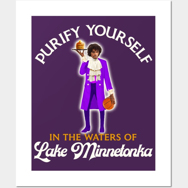 Purify Yourself in the Waters of Lake Minnetonka Wall Art by darklordpug